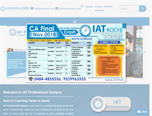 Tablet Screenshot of iatcampus.com